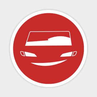 Lightning McQueen Silhouette Magnet